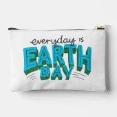 Modern citaat "Elke dag is de Dag van de Aarde" Etui (Achterkant)