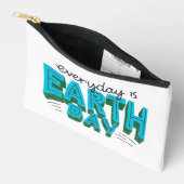 Modern citaat "Elke dag is de Dag van de Aarde" Etui (Open)