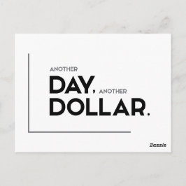 MODERN-citaten: een andere dag , nog een dollar Briefkaart