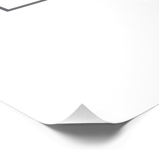 MODERN-citaten: klant heeft altijd gelijk Perfect Poster (Hoek)