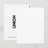 MODERN-citaten: unie is sterk Briefkaart (Voorkant / Achterkant)