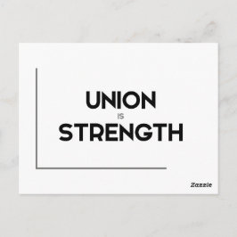 MODERN-citaten: unie is sterk Briefkaart