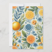 Modern Citrus Baby shower Kleurrijk Geslachtsneutr Kaart