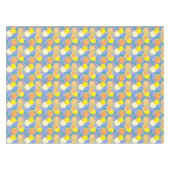 Modern Citrus Fruit Confetti Summer Amalfi Coast Tafelkleed (Voorkant (Horizontaal))