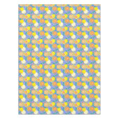 Modern Citrus Fruit Confetti Summer Amalfi Coast Tafelkleed (Voorkant)