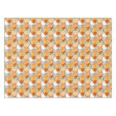 Modern Citrus Fruit Confetti Summer Retro Kitchen Tafelkleed (Voorkant (Horizontaal))