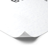 Modern Citrus Lemon Garden Vrijgezellenfeest Welko Poster (Hoek)