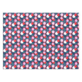 Modern Citrusvruchten Confetti Zomer Middernacht Tafelkleed (Voorkant (Horizontaal))