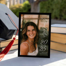 Modern Class 2025 foto Afstuderen aankondiging