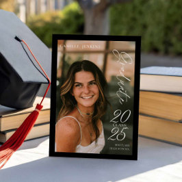 Modern Class 2025 foto Afstuderen aankondiging