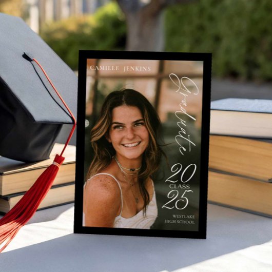 Modern Class 2025 foto Afstuderen aankondiging