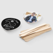 Modern Class of 2019 Foto Congrats Afstudeerder Pe Handwaaier (Niet-gemonteerd)