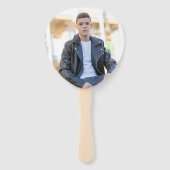 Modern Class of 2019 Foto Congrats Afstudeerder Pe Handwaaier (Achterkant)