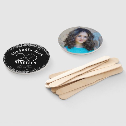 Modern Class of 2019 GEFELICITEERD AFSTUDEERDER Fo Handwaaier (Niet-gemonteerd)