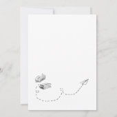 Modern Class of 2026 Graduation Announcement Aankondiging (Achterkant)