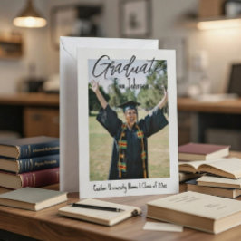 Modern Class of 2026 Graduation Announcement Aankondiging