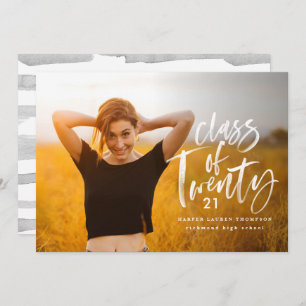 Modern Class of Typography afstuderen aankondiging