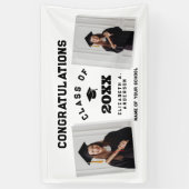 Modern Classic 2024 Afstuderen 2 foto Afstuderen Spandoek (Verticaal)