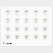 Modern Classic Baking Zelfgemaakte Voedsel Label S (Vel)