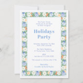 Modern Classic Chinoiserie Citrus Feestdagen Party Kaart (Voorkant)