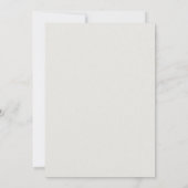 Modern Classic Formal Elevated Gold Ecru Wedding Save The Date (Achterkant)