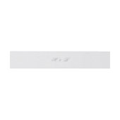 Modern Classic Formal Ivory Waterverf bruiloft Uitnodigingen Wikkel (Vlak)