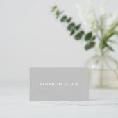 Modern Classic Personalized Mini Visitekaartje (Staand voorkant)