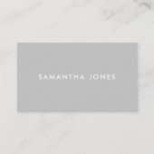 Modern Classic Personalized Mini Visitekaartje (Voorkant)