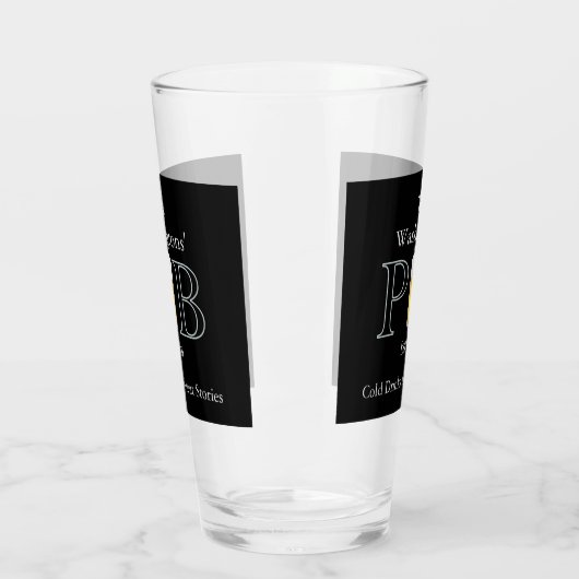 Modern Classic Pub Bier Drink Bril Glas (Links)