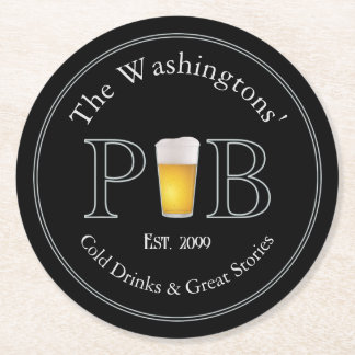 Modern Classic Pub Bierfrisdrank kan Onderzetters 