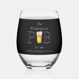Modern Classic Pub Drink brillen Stemless Wine Wijnglas Zonder Voet