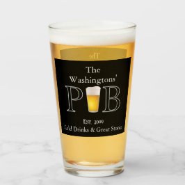 Modern Classic Pub Drink brillenglazen Pint Beer Glas