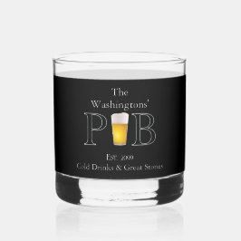 Modern Classic Pub Drink Rocks Whisky Glas
