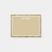 Modern Classic Tan Granite Post-it® Notes (Voorkant)