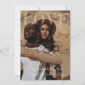 Modern Classic Valentijnsdag fotokaart Feestdagenkaart (Voorkant)