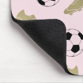 Modern Classic Voetbal Cleats Ball Blush Roze Muismat (Hoek)