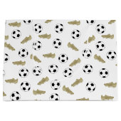 Modern Classic Voetbal Cleats Ball Football Groot Cadeauzakje (Voorkant)