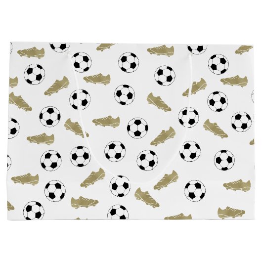 Modern Classic Voetbal Cleats Ball Football Groot Cadeauzakje (Achterkant)