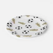 Modern Classic Voetbal Cleats Ball Football Papieren Bordje (Gekanteld)