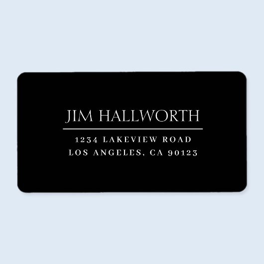 Modern Classic Zwart & Wit Etiket