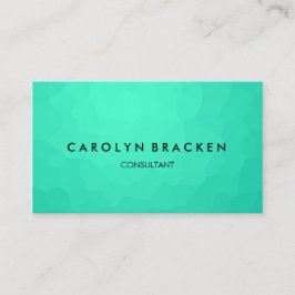 Modern Classy Blue Elegant Visitekaartje