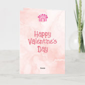 Modern Classy Golden Rainbow Romantische Valentijn Folie Feestdagenkaart (Achterkant)