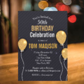 Modern Classy Man's ELKE LEEFTIJD Verjaardag Kaart