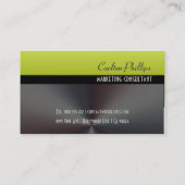 Modern +Classy-visitekaartjes Visitekaartje (Achterkant)