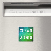 Modern Clean Dirty Dishwasmachine Magneet (Insitu (Vaatwasser))