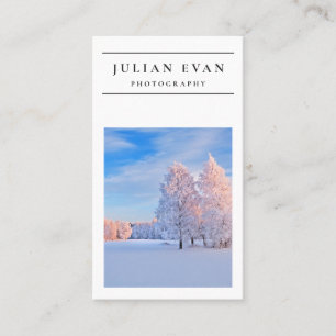 Modern Clean Photography Visitekaartje