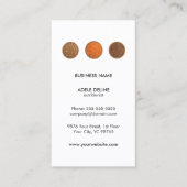 Modern Clean Seeds Health Nutritionist Visitekaartje (Voorkant)