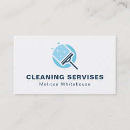 Modern Cleaning House Maid Services Visitekaartje