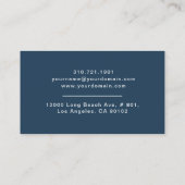 Modern Cleaning House Maid Services Visitekaartje (Achterkant)