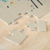 Modern Cleopatra – Abstract Liquid Colors Art  Legpuzzel (Zijkant)